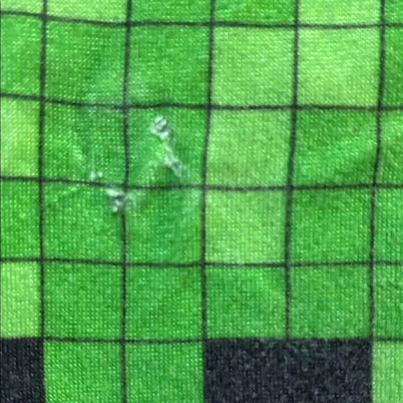 Green Minecraft Kids Pajamas - Picture 4 of 4